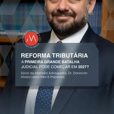 O impacto da Reforma Tributária já começa a gerar debates cruciais para o cenário empresarial brasileiro. A partir de 2027, uma das primeiras e mais importantes disputas judiciais entre contribuintes e a fazenda pública pode girar em torno de um ponto crítico: a inclusão (ou não) da CBS e do IBS na base de cálculo do ICMS.  Enquanto o imposto seletivo teve sua inclusão expressamente definida pelo legislador, o silêncio da lei em relação à CBS e ao IBS abriu margem para uma lacuna jurídica significativa.  O sócio do Maneira Advogados, Dr. Donovan Mazza Lessa, foi ouvido como fonte especialista em uma reportagem publicada pelo Dcomércio, destacando que caberá ao Poder Judiciário definir como essa conta será feita até 2033.  No vídeo, ele detalha os reflexos dessa discussão na carga tributária e por que as empresas precisam monitorar essa pauta de perto.   #ReformaTributaria #ICMS #DireitoTributario #ManeiraAdvogados #Empresas #CargaTributaria #GestaoTributaria